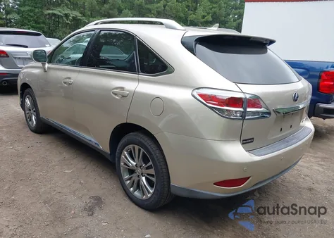 2013 Lexus Rx 450H из США, поврежденный, VIN JTJBC1BA4D2051519